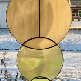 Lampor hängande: Cirklar