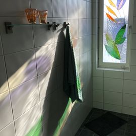 Miljöbilder: I ett badrum